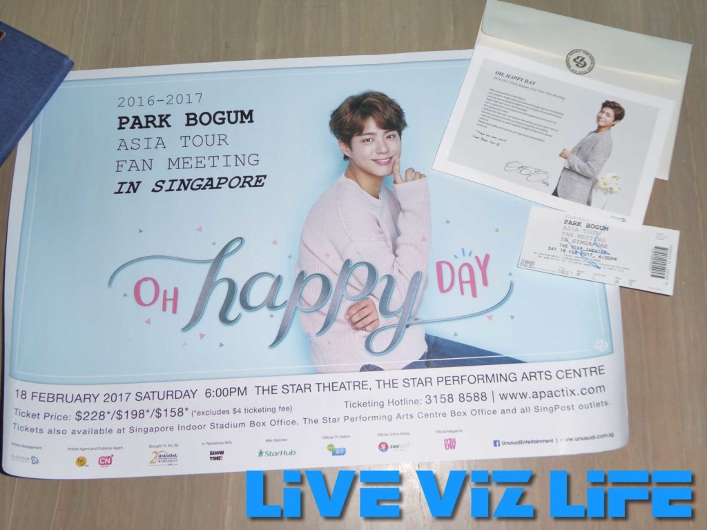 Meet 'Love In The Moonlight' star Park Bo-gum in Singapore on 18 Feb